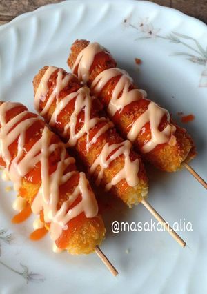 Foto resep Corndog Sosis
