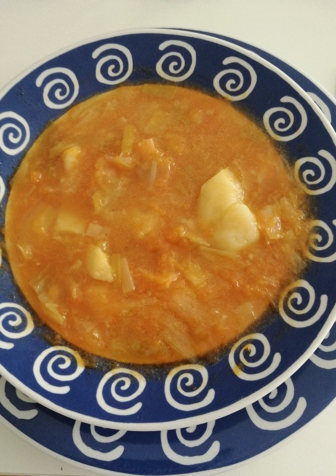Una foto de Porrusalda olla rápida