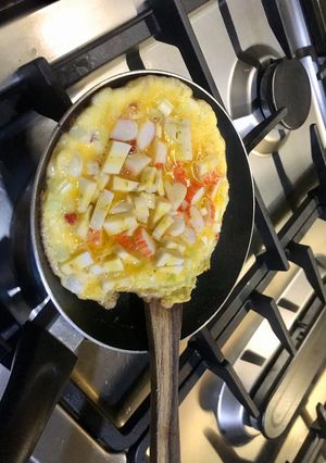 Foto resep Telur dadar Seafood