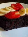 Quick Syrupy Chocolate Cake