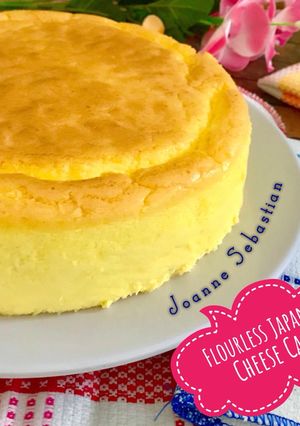Foto resep Flourless Japanese Cheese Cake -Keto