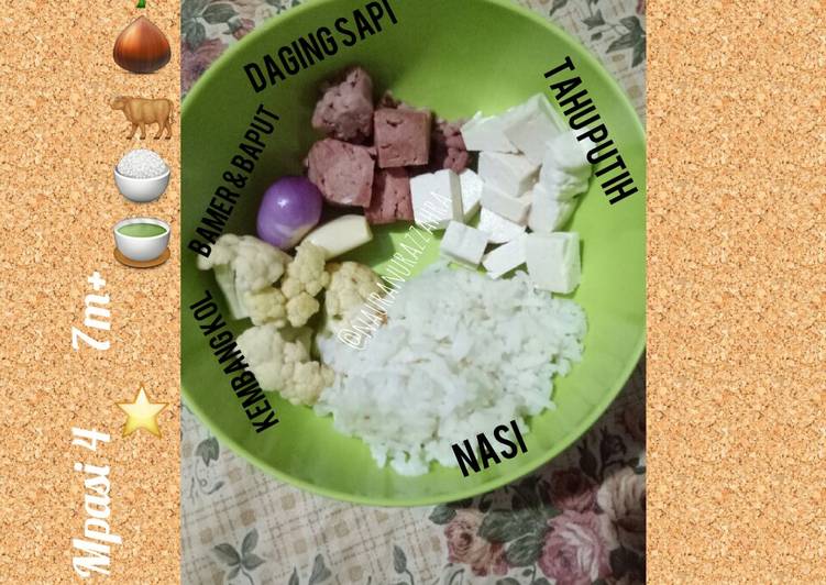 Resep Mpasi 4⭐ 7m+ Bulan, Enak