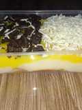 Setup roti-mangga toping keju oreo
