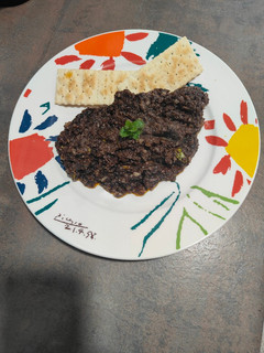 Una foto de Morcilla de burgos con pistachos
