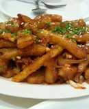 Honey Chilli Potatoes