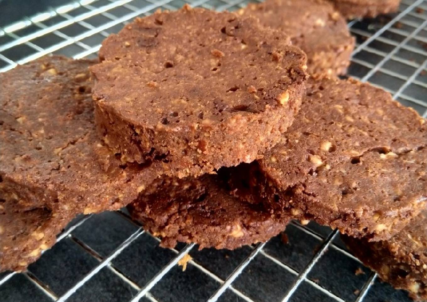 Sablés noisette cacao