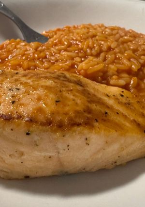 Foto de Salmão na manteiga com ervas