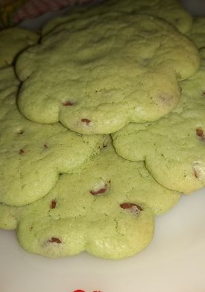 Una foto de Galletas de menta con chispas de Chocolate