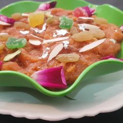 A picture of Pumpkin Halwa Recipe or Kaddu Ka Halwa.