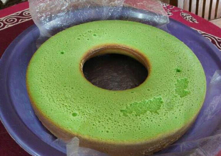 Cara Membuat Recook bolu pandan panggang bahan sederhana