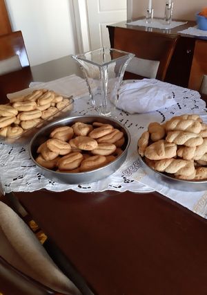 Φωτογραφία της συνταγής Πασχαλινά κουλούρια με αμμωνία