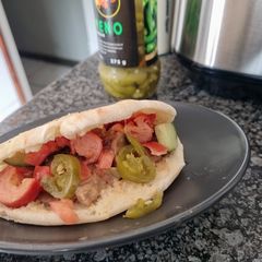 A picture of Beef Pita.