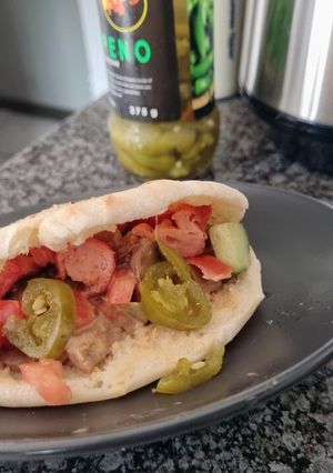 A picture of Beef Pita.
