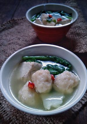 Foto resep Bakso ayam tahu