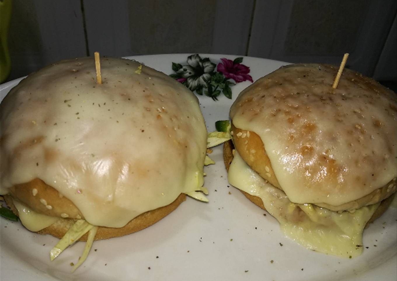 Stuffed Cheese Burgers