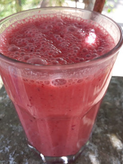 Una foto de Smoothie de ciruela