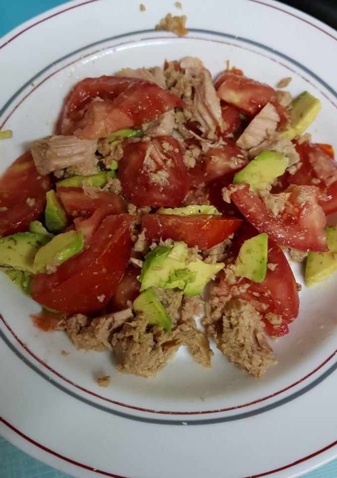 Una foto de Ensalada 3 ingredientes #Recetasdefindemes