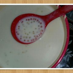 A picture of Sagudana kheer.