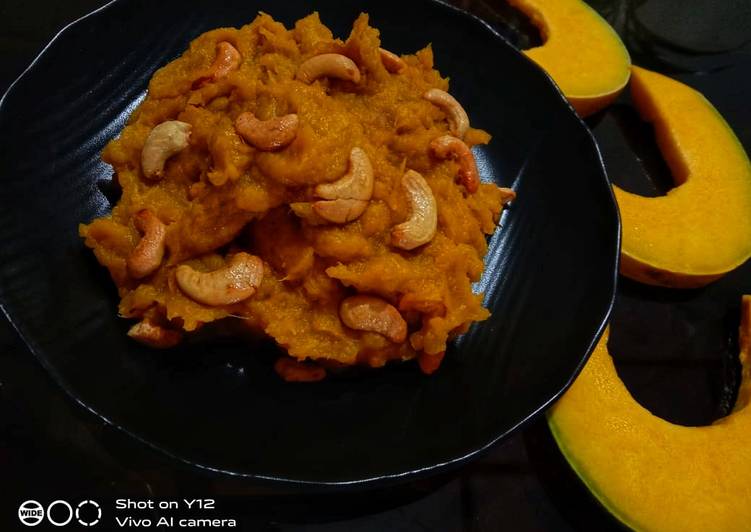 Simple Way to Prepare Pumpkin Halwa jaggery