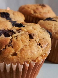 Mogyoróvajas banános muffin (tejmentes, tojásmentes) recept fotója