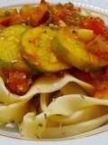 Vegan Green squash pasta معكرونة نباتي