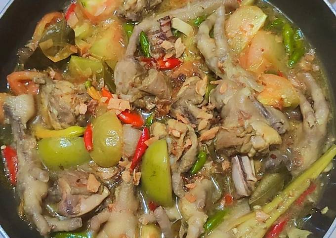 Resep Garang Asem Tanpa Santan Dan Daun Pisang Oleh Winni Titis Cookpad