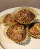 Muffins de manzana y arándanos, en Airfryer
