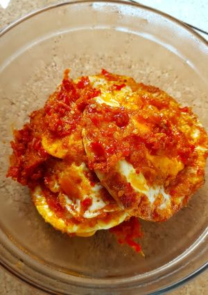 Foto resep Telur Ceplok Balado
