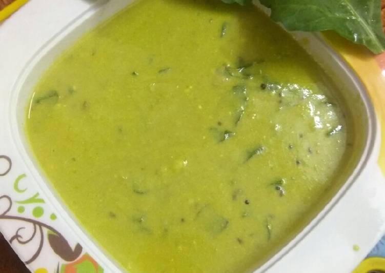 Palak kadhi