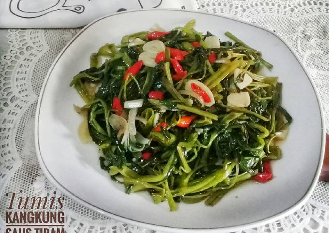 Resep Tumis Kangkung Saus Tiram Oleh Farida Sulthan 🇮🇩 Ig Malika02782