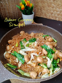 Foto resep Bihun Goreng Sayur Bakso