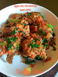 Foto resep Ayam rica-rica kemangi super pedas
