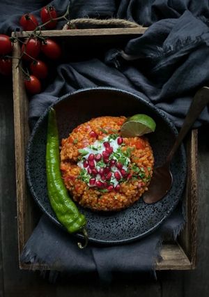 صورة لوصفة برغل بالبندورة