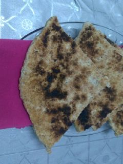 صورة لوصفة كسرة بالدقيق الكامل صحية