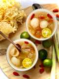 Peach Gum Longan Chinese Dessert