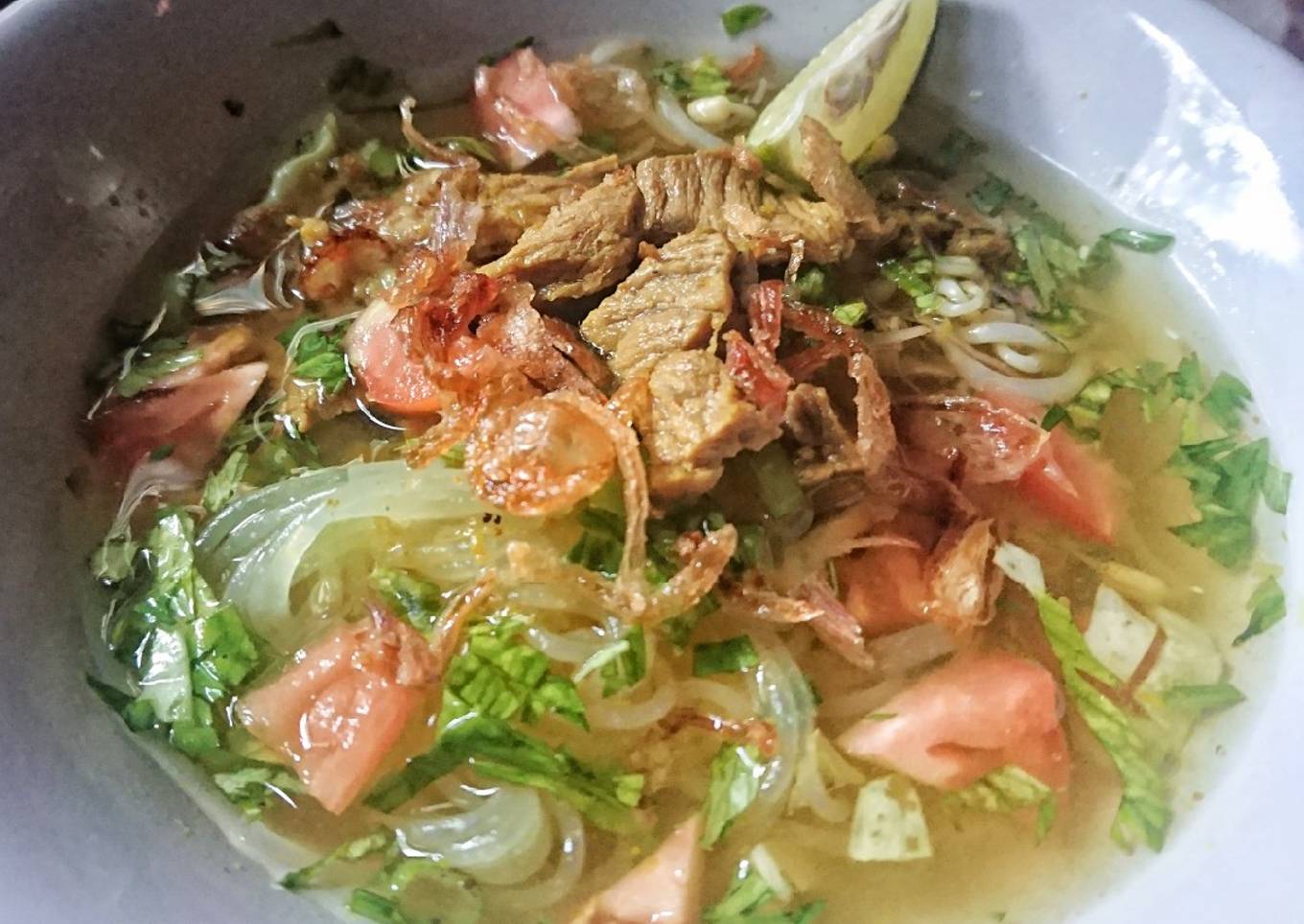 Soto sapi rempah