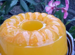 Foto resep Puding Jeruk Mandarin