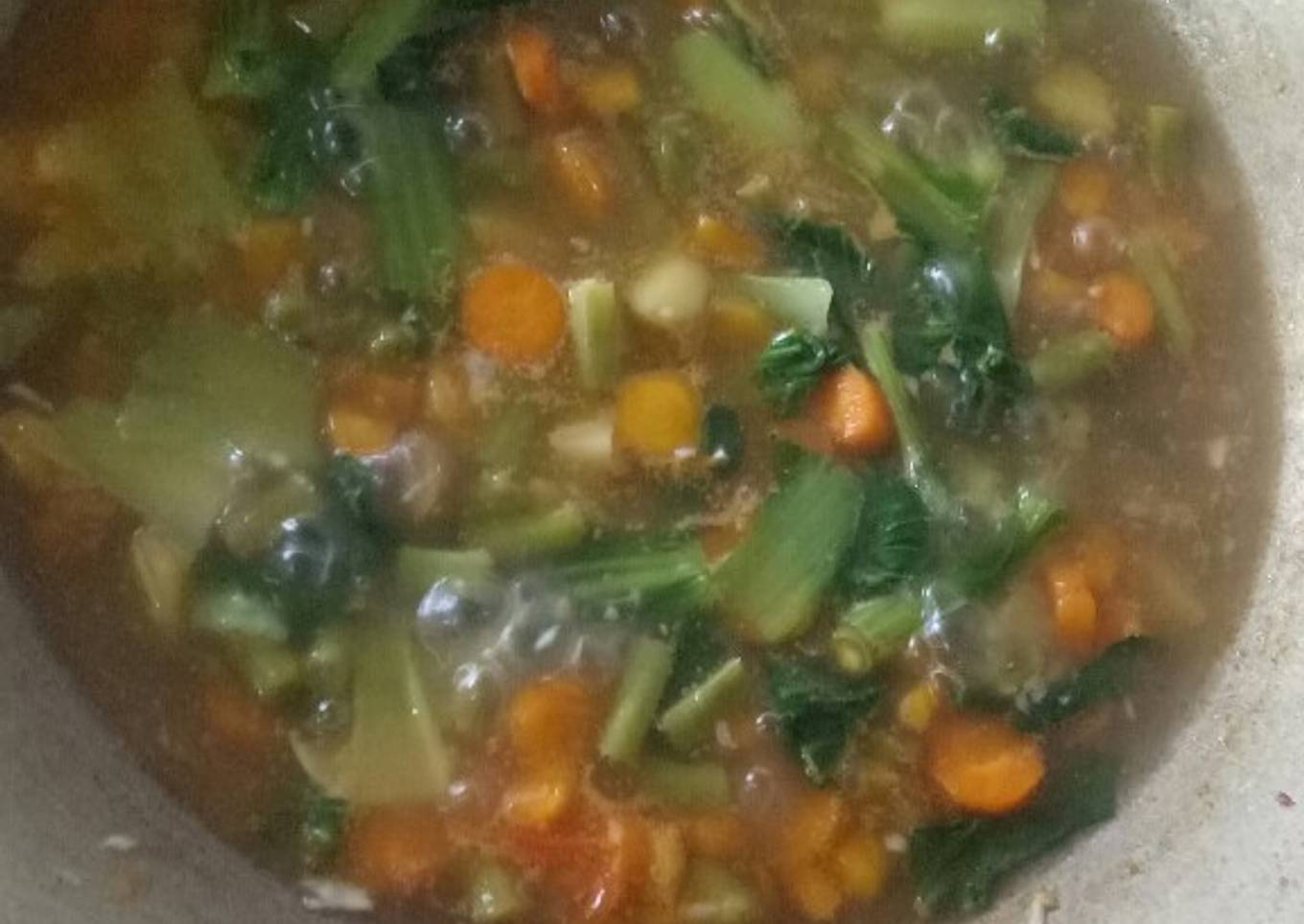 Capcay kuah enak