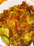Sauce na kayan lambu da hanta