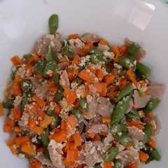 Orak Arik Sayuran, Bakso, Telur রেসিপির প্রধান ছবি
