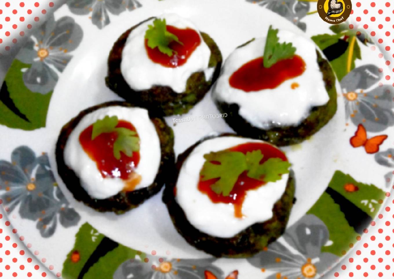 Spinach Potato Cutlets