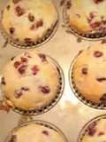 Muffins de Romã e Nozes