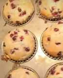 Muffins de Romã e Nozes