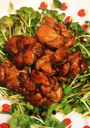 A picture of Balsamic Teriyaki Chicken (Great for Lunchboxes).