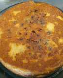 Budín de pan con plátano