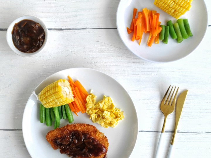 Bagaimana Membuat Steak Ayam Saos Jamur Istimewa