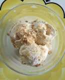 Παγωτό βανίλια - μπισκότο με φυτική κρέμα (3 υλικά)