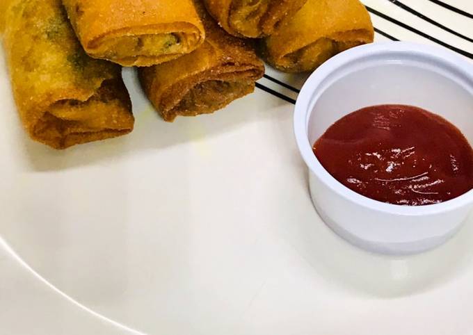 Chicken spring rolls