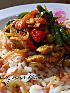 A picture of Simple vegetables sauce.