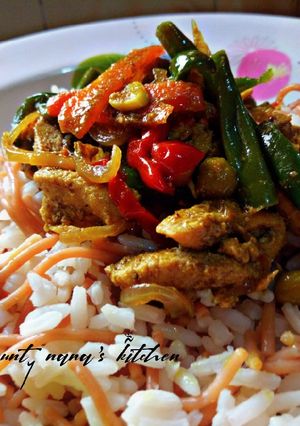 A picture of Simple vegetables sauce.
